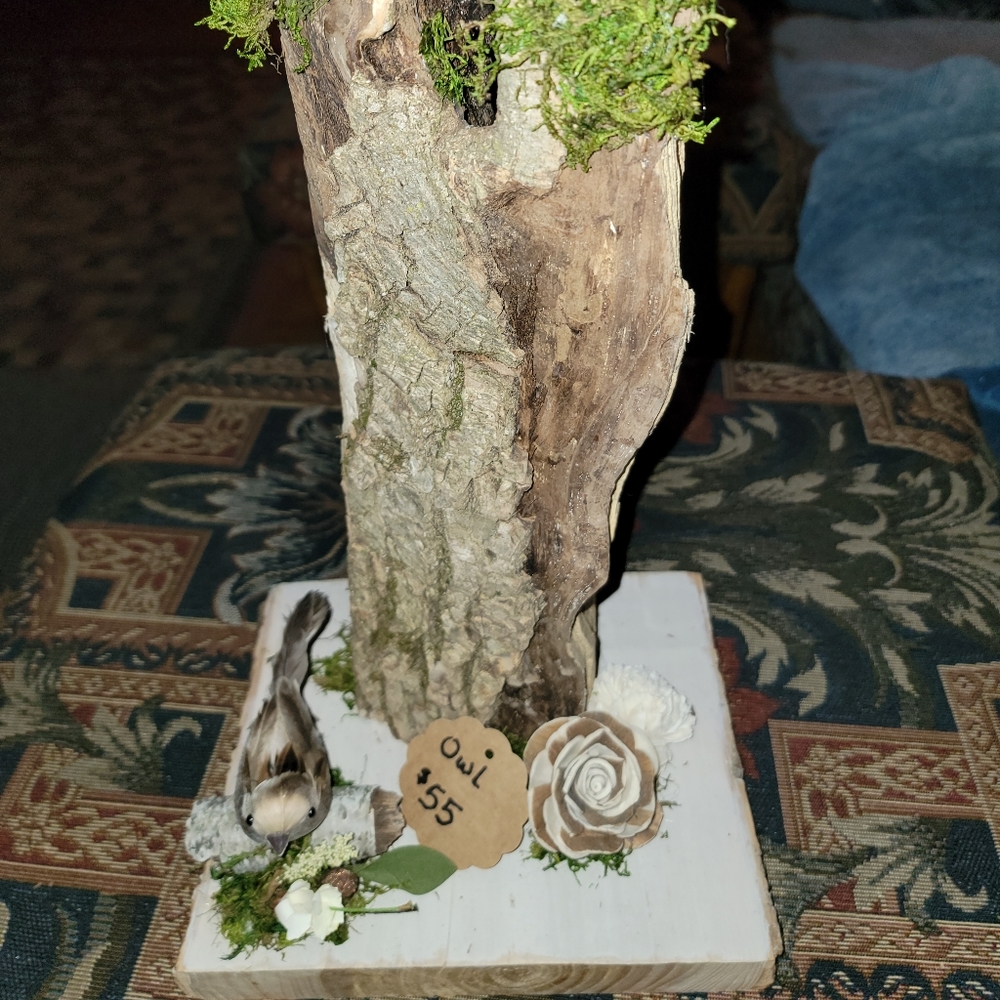 Handmade forest scene - Picture 2 of 3
